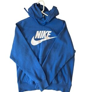 Blue nike sweatshirt